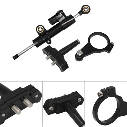 For Yamaha YZF / R15 / V3 MO-DS001 Motorcycle Damper Mounting Bracket(Black) - Holder by buy2fix | Online Shopping UK | buy2fix
