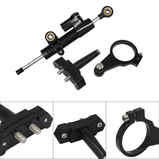 For Yamaha YZF / R15 / V3 MO-DS001 Motorcycle Damper Mounting Bracket(Black) - Holder by buy2fix | Online Shopping UK | buy2fix