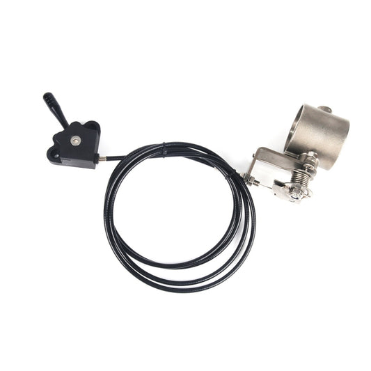 Oblique Sports Car Manually Open Exhaust Pipe Valve for 51mm Tube - Exhaust Pipes by buy2fix | Online Shopping UK | buy2fix