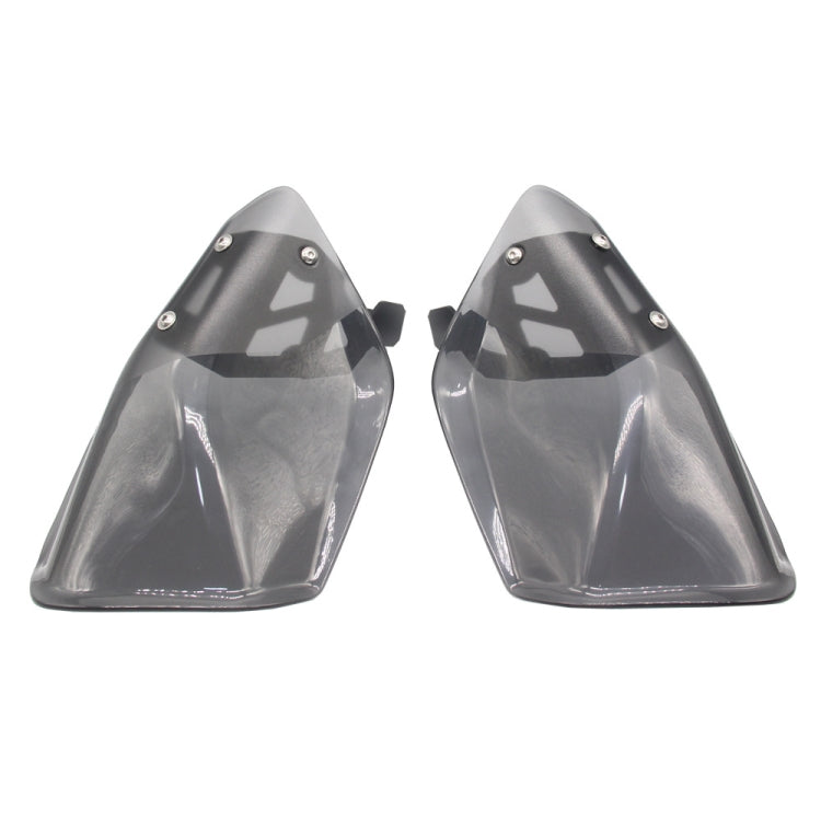For BMW K 1600 B / K 1600 GT MO-HS005 Motorcycle Windshield Hand Guards Protectors(Grey) - Ornamental Parts by buy2fix | Online Shopping UK | buy2fix
