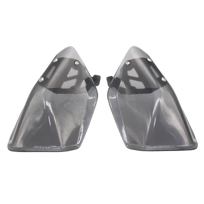 For BMW K 1600 B / K 1600 GT MO-HS005 Motorcycle Windshield Hand Guards Protectors(Grey) - Ornamental Parts by buy2fix | Online Shopping UK | buy2fix