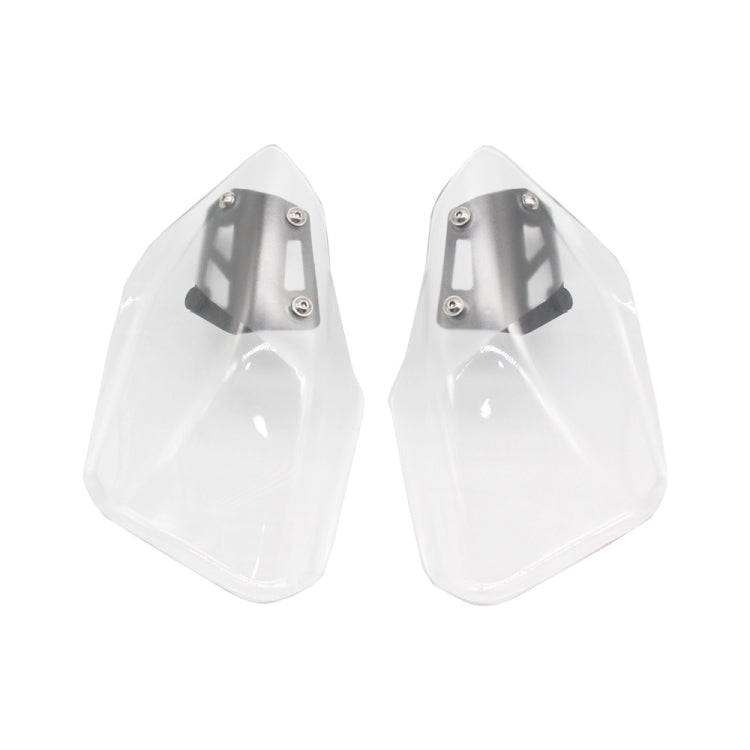 For BMW K 1600 B / K 1600 GT MO-HS005 Motorcycle Windshield Hand Guards Protectors(Transparent) - Ornamental Parts by buy2fix | Online Shopping UK | buy2fix