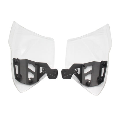 For BMW K 1600 B / K 1600 GT MO-HS005 Motorcycle Windshield Hand Guards Protectors(Transparent) - Ornamental Parts by buy2fix | Online Shopping UK | buy2fix