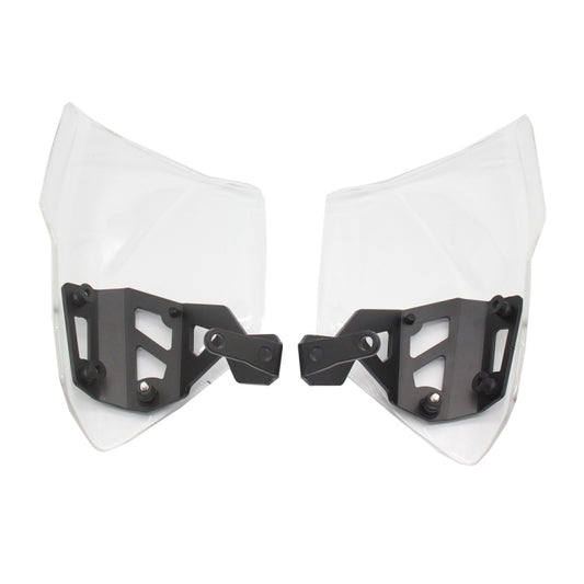 For BMW K 1600 B / K 1600 GT MO-HS005 Motorcycle Windshield Hand Guards Protectors(Transparent) - Ornamental Parts by buy2fix | Online Shopping UK | buy2fix
