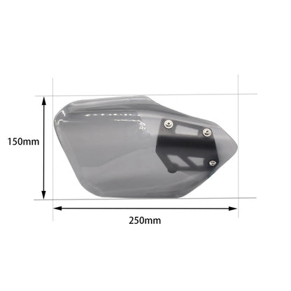For BMW K 1600 B / K 1600 GT MO-HS005 Motorcycle Windshield Hand Guards Protectors(Transparent) - Ornamental Parts by buy2fix | Online Shopping UK | buy2fix