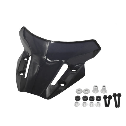 For Yamaha MT09 FZ09 21-22 Motorcycle Airflow Deflector Windshield(Black) - Ornamental Parts by buy2fix | Online Shopping UK | buy2fix