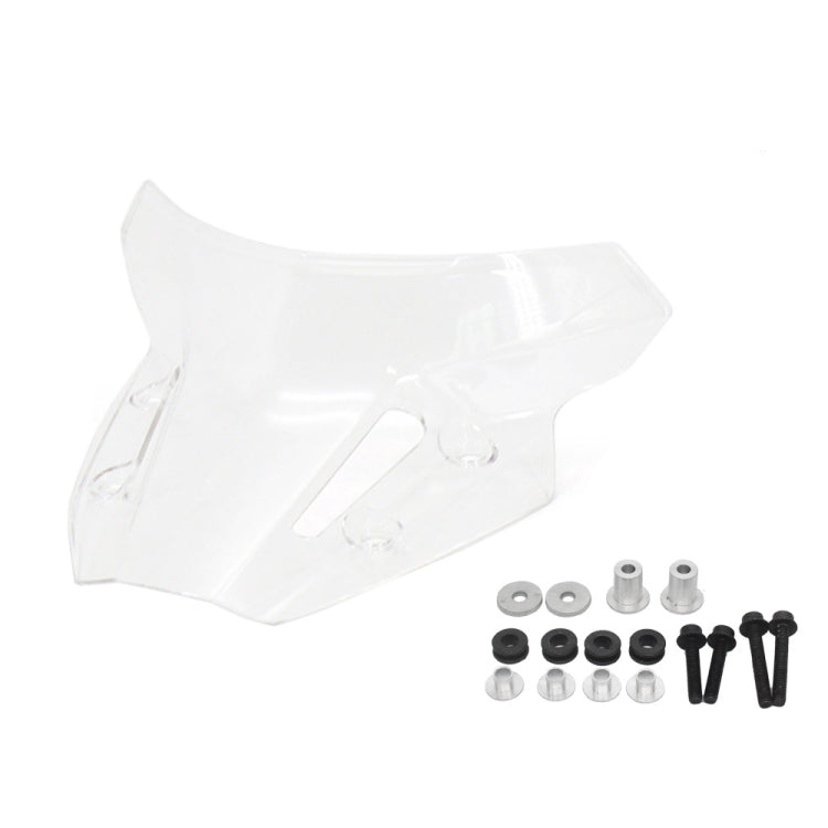 For Yamaha MT09 FZ09 21-22 Motorcycle Airflow Deflector Windshield(Transparent) - Ornamental Parts by buy2fix | Online Shopping UK | buy2fix