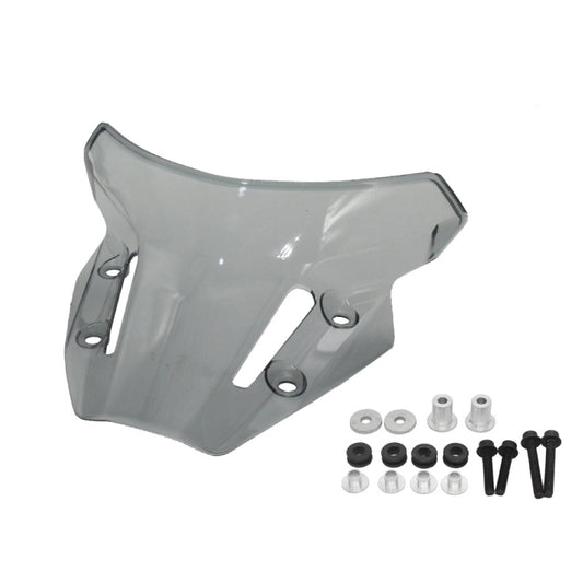 For Yamaha MT09 FZ09 21-22 Motorcycle Airflow Deflector Windshield(Grey) - Ornamental Parts by buy2fix | Online Shopping UK | buy2fix