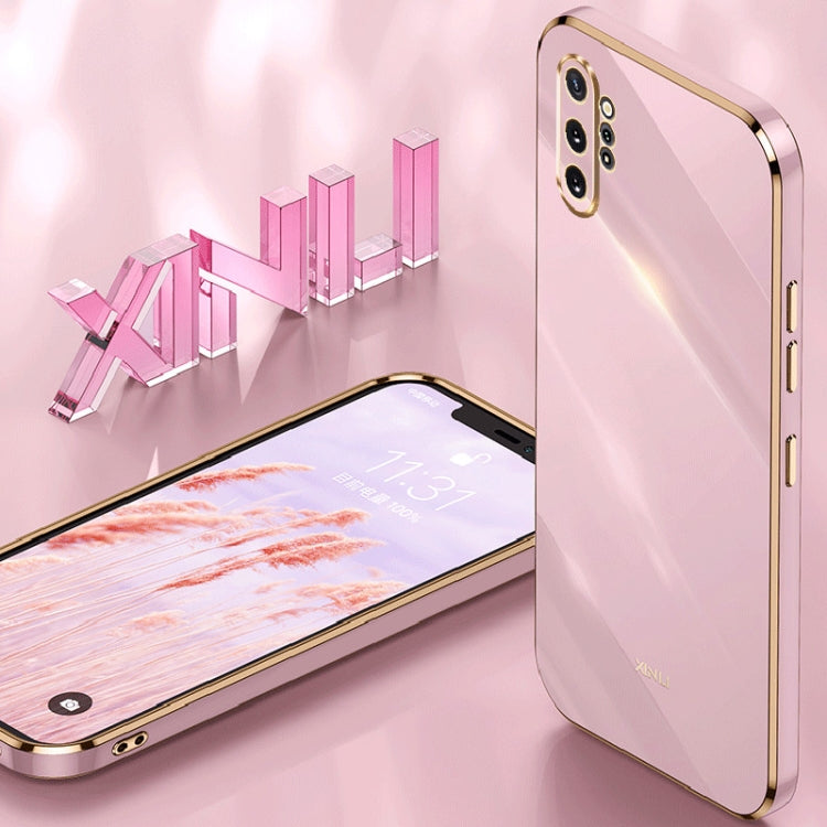 For Samsung Galaxy Note10+ XINLI Straight Edge 6D Electroplate TPU Phone Case(Black) - Galaxy Phone Cases by XINLI | Online Shopping UK | buy2fix