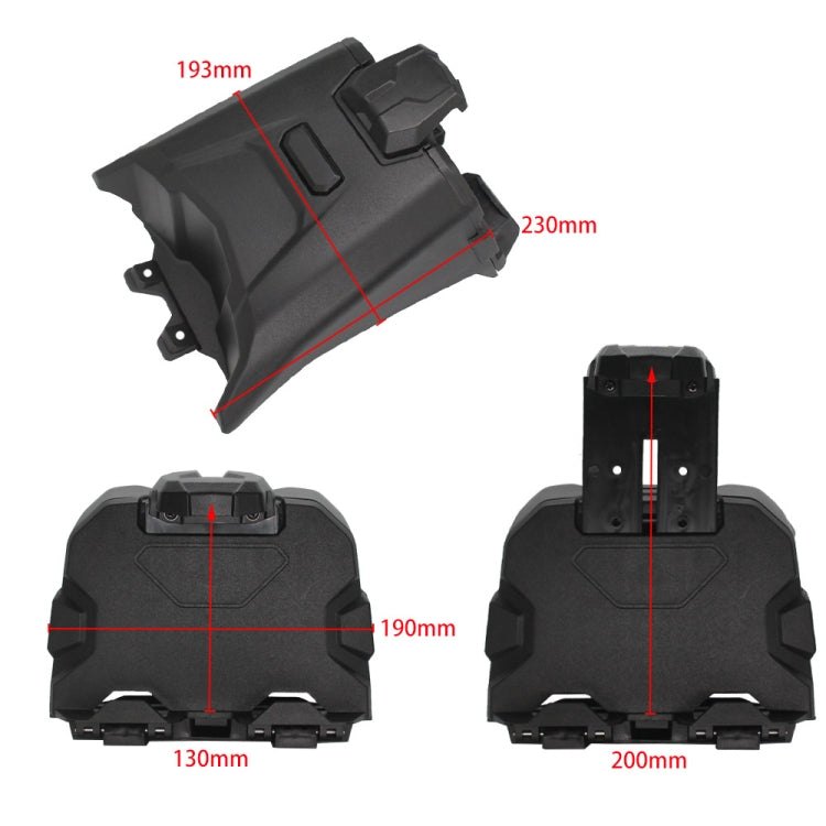 For Can Am Maverick X3 2017-2022 ATV Electronic Device Tablet Phone Holder - Bags & Luggages by buy2fix | Online Shopping UK | buy2fix
