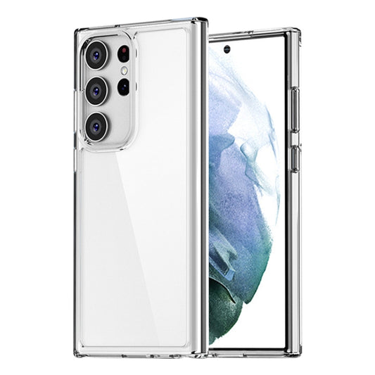 For Samsung Galaxy S23 Ultra 5G iPAKY Transparent PC + TPU Phone Case(Transparent) - Galaxy S23 Ultra 5G Cases by iPAKY | Online Shopping UK | buy2fix
