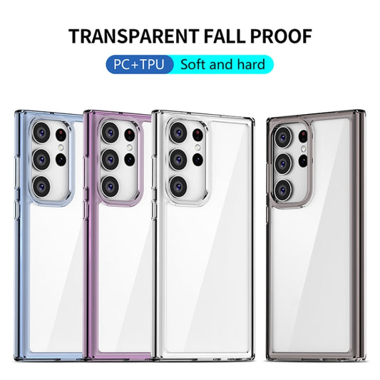 For Samsung Galaxy S23 Ultra 5G iPAKY Transparent PC + TPU Phone Case(Transparent) - Galaxy S23 Ultra 5G Cases by iPAKY | Online Shopping UK | buy2fix