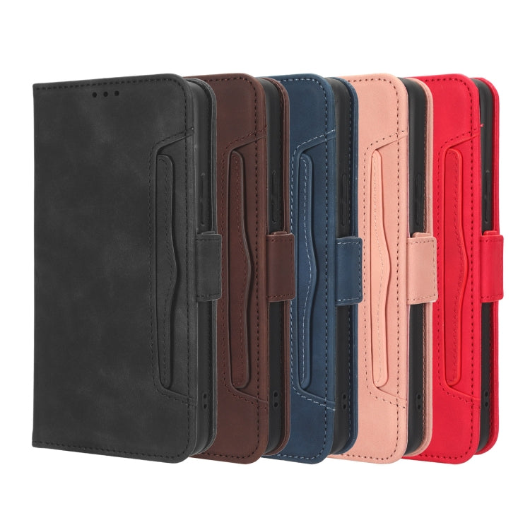 For Huawei nova 10 SE Skin Feel Calf Texture Card Slots Leather Phone Case(Blue) - Huawei Cases by buy2fix | Online Shopping UK | buy2fix