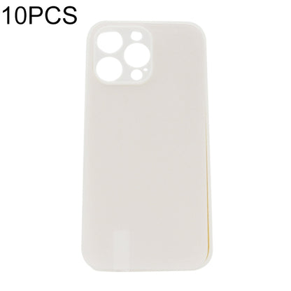For iPhone 14 Pro 10pcs Thermal Transfer Glass Phone Case(Transparent) - iPhone 14 Pro Cases by buy2fix | Online Shopping UK | buy2fix