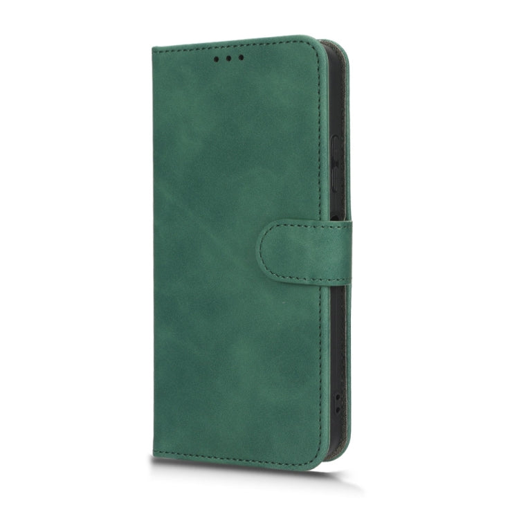 For Huawei  Nova Y61 Skin Feel Magnetic Flip Leather Phone Case(Green) - Huawei Cases by buy2fix | Online Shopping UK | buy2fix