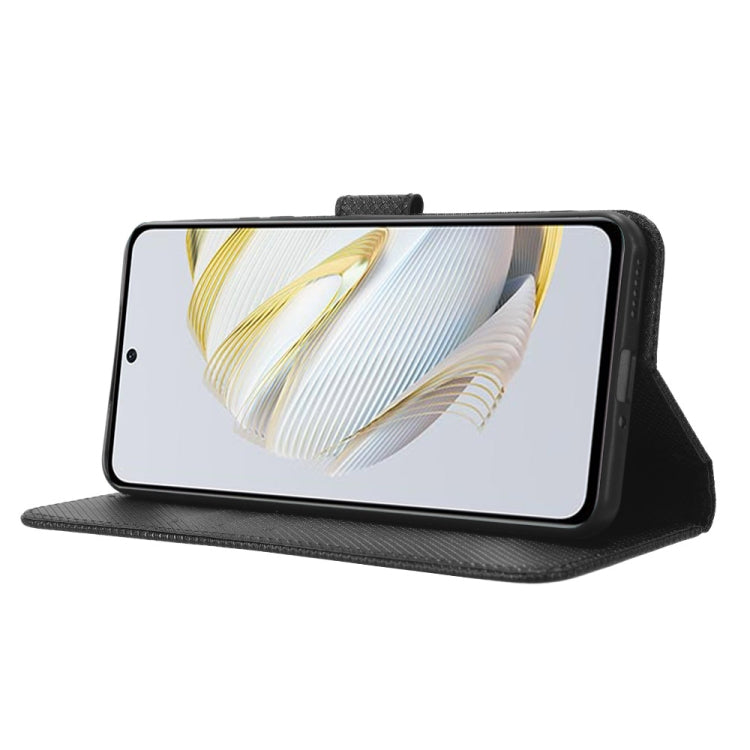 For Huawei nova 10 SE Diamond Texture Leather Phone Case(Black) - Huawei Cases by buy2fix | Online Shopping UK | buy2fix