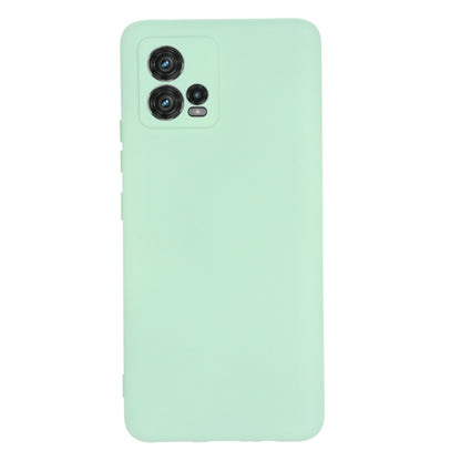 For Motorola Moto G72 Pure Color Liquid Silicone Shockproof Full Coverage Phone Case(Green) - Motorola Cases by buy2fix | Online Shopping UK | buy2fix