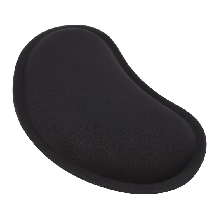 Memory Foam Wrist Guard Mouse Holder(Black) by buy2fix