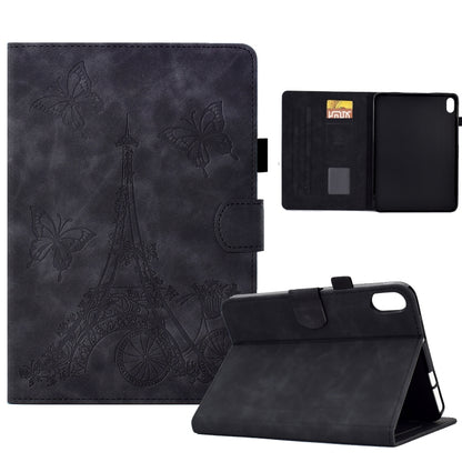 For iPad 2025 / 2022 Tower Embossed Leather Smart Tablet Case(Black) - iPad 2025 / 2022 Cases by buy2fix | Online Shopping UK | buy2fix