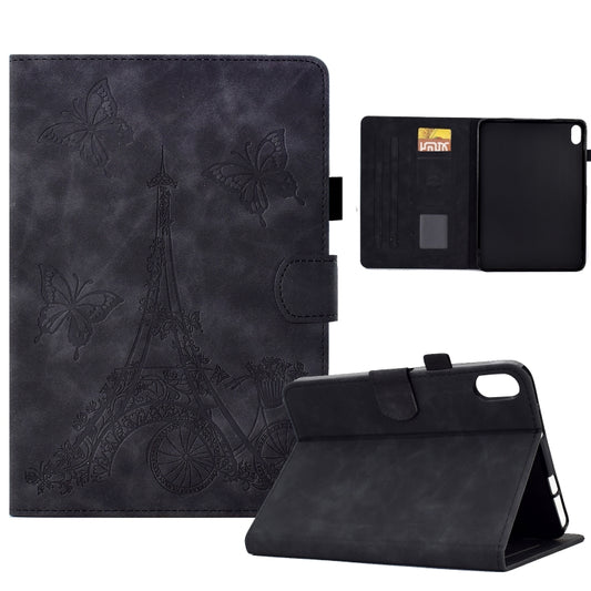 For iPad 2025 / 2022 Tower Embossed Leather Smart Tablet Case(Black) - iPad 2025 / 2022 Cases by buy2fix | Online Shopping UK | buy2fix
