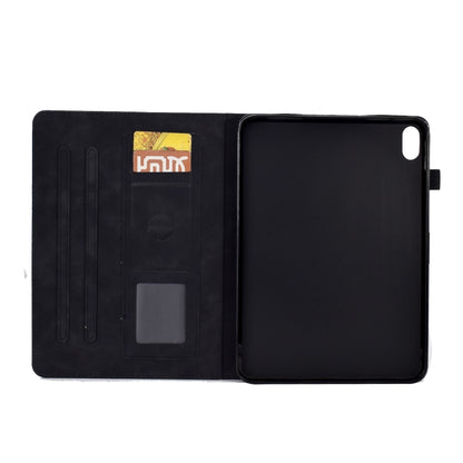 For iPad 2025 / 2022 Tower Embossed Leather Smart Tablet Case(Black) - iPad 2025 / 2022 Cases by buy2fix | Online Shopping UK | buy2fix