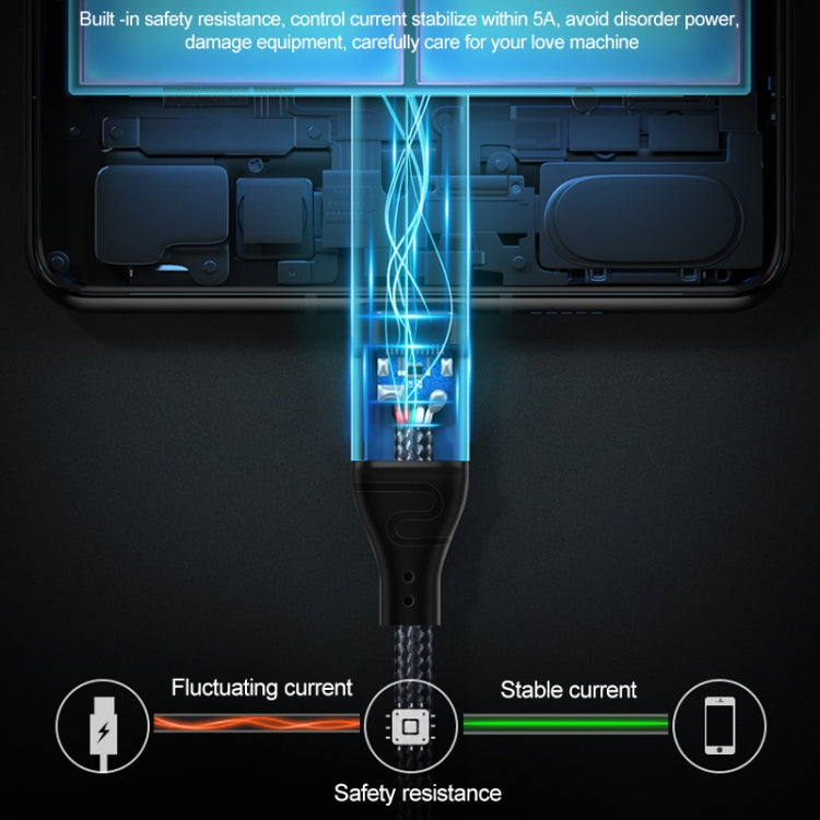 PD 240W Type-C to Type-C Fast Charge Data Cable, Length:0.5m by buy2fix
