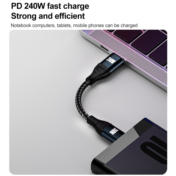 PD 240W Type-C to Type-C Fast Charge Data Cable, Length:3m by buy2fix