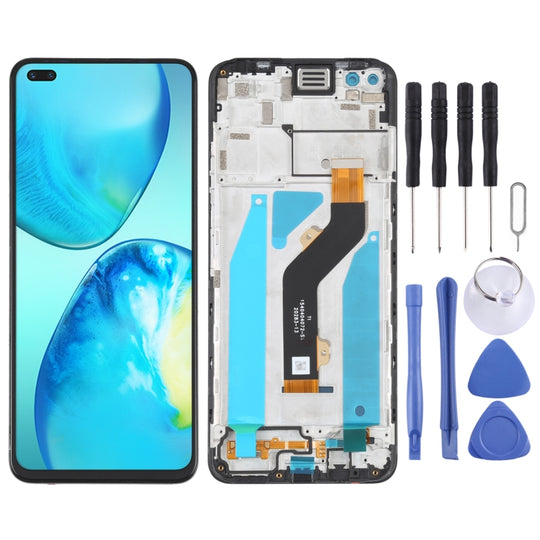 Écran LCD OEM pour infinix Note 8 X692, assemblage complet avec cadre