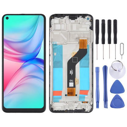 OEM LCD Screen For infinix Hot 10 X682B X682C Digitizer Full Assembly with Frame - LCD Screen by buy2fix | Online Shopping UK | buy2fix