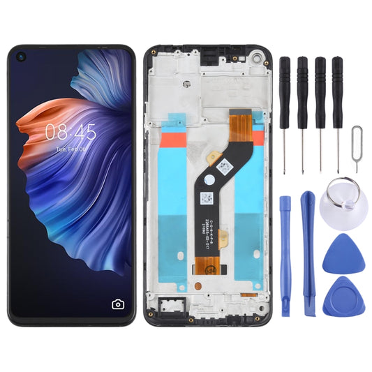OEM LCD Screen For Tecno Camon 17 Digitizer Full Assembly with Frame - LCD Screen by buy2fix | Online Shopping UK | buy2fix