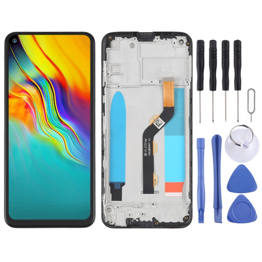 OEM LCD Screen For infinix Hot 9 / Hot 9 Pro X655 Digitizer Full Assembly with Frame - LCD Screen by buy2fix | Online Shopping UK | buy2fix
