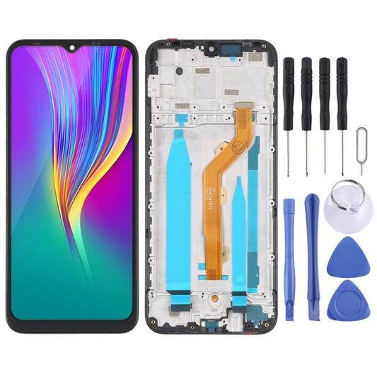 OEM LCD Screen For infinix Smart 4 / 4C X653 Digitizer Full Assembly with Frame - LCD Screen by buy2fix | Online Shopping UK | buy2fix