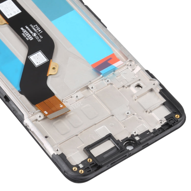 OEM LCD Screen For Tecno Spark 5 Air KD6a Digitizer Full Assembly with Frame - LCD Screen by buy2fix | Online Shopping UK | buy2fix