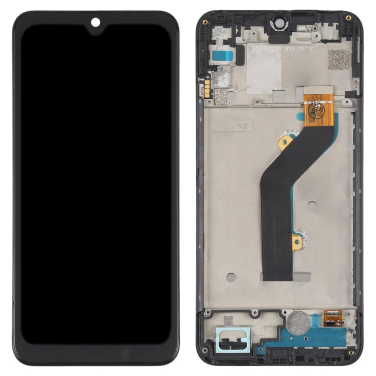 OEM LCD Screen For itel S15 Digitizer Full Assembly with Frame by buy2fix