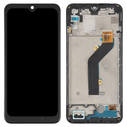 OEM LCD Screen For itel S15 Digitizer Full Assembly with Frame by buy2fix