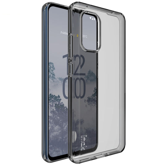 For Nokia X30 5G IMAK UX-5 Series Claer TPU Phone Case(Transparent Black) - Nokia Cases by imak | Online Shopping UK | buy2fix