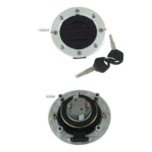For Suzuki GSXR600/750/1000 Motorcycle Fuel Tank Cap Lock - Theft Protection by buy2fix | Online Shopping UK | buy2fix