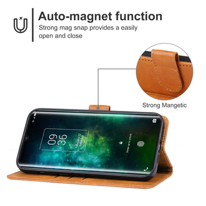 For TCL 10 Plus Leather Phone Case(Brown) - TCL by buy2fix | Online Shopping UK | buy2fix