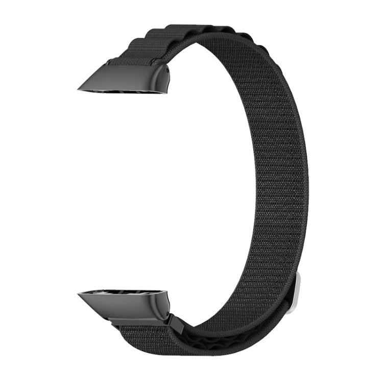 For Huawei Band 7 / 7 NFC MIJOBS Nylon Breathable Watch Band(Black) - Watch Bands by MIJOBS | Online Shopping UK | buy2fix