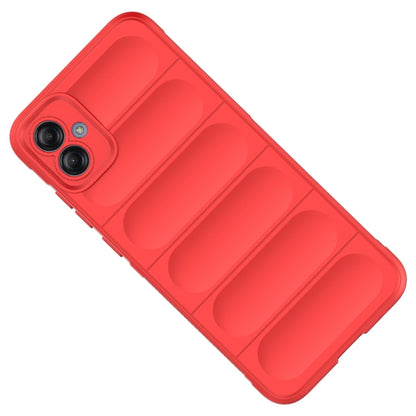 For Samsung Galaxy A04e 4G Magic Shield TPU + Flannel Phone Case(Red) by buy2fix