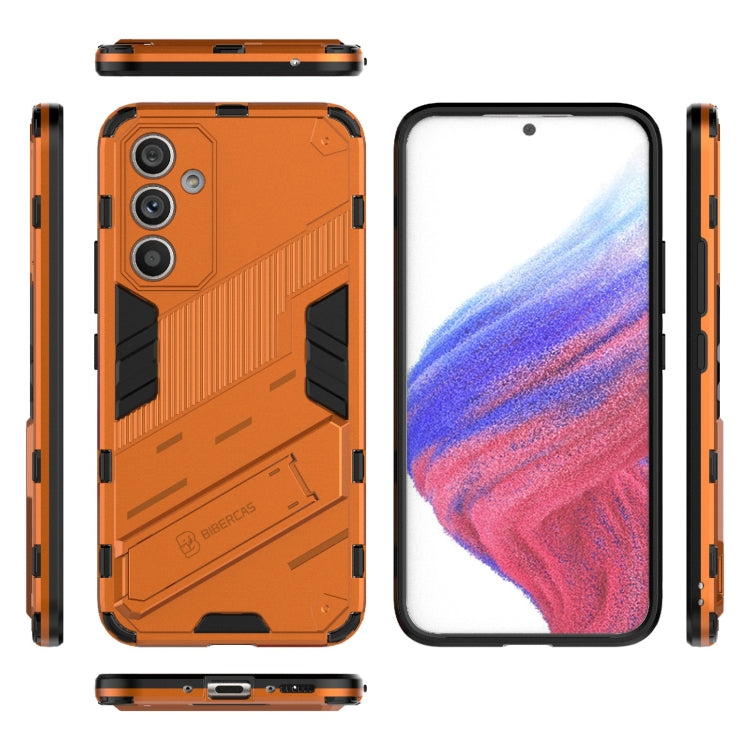 For Samsung Galaxy A54 5G Punk Armor 2 in 1 PC + TPU Phone Case(Orange) by buy2fix