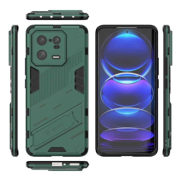 For Xiaomi 13 Pro Punk Armor 2 in 1 PC + TPU Phone Case(Green) - Xiaomi Cases by buy2fix | Online Shopping UK | buy2fix