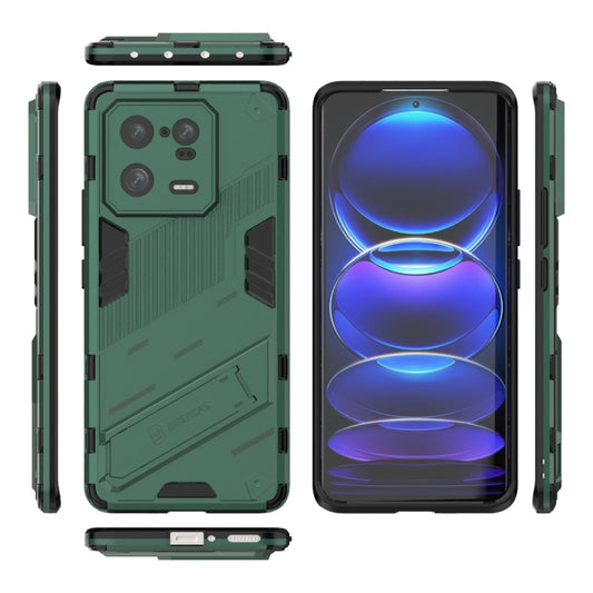 For Xiaomi 13 Pro Punk Armor 2 in 1 PC + TPU Phone Case(Green) - Xiaomi Cases by buy2fix | Online Shopping UK | buy2fix