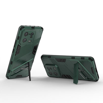 For Xiaomi 13 Pro Punk Armor 2 in 1 PC + TPU Phone Case(Green) - Xiaomi Cases by buy2fix | Online Shopping UK | buy2fix