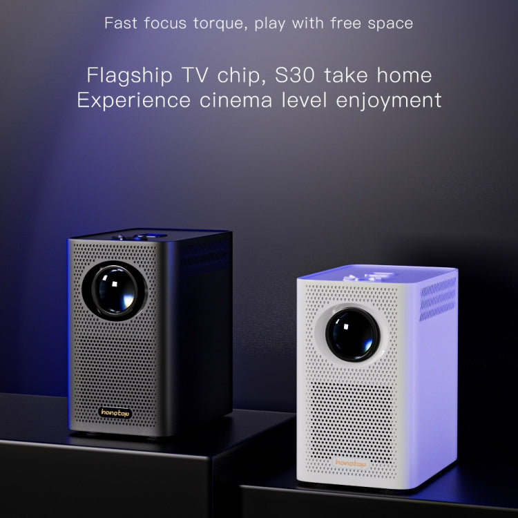 S30 Android System HD Portable WiFi Mobile Projector, Plug Type:EU Plug(Black) - Mini Projector by buy2fix | Online Shopping UK | buy2fix