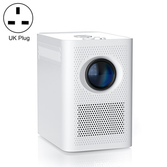 S30 Android System HD Portable WiFi Mobile Projector, Plug Type:UK Plug(White) - Mini Projector by buy2fix | Online Shopping UK | buy2fix