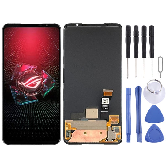 Écran LCD AMOLED pour smartphone Asus pour initiés Snapdragon avec assemblage complet de numériseur
