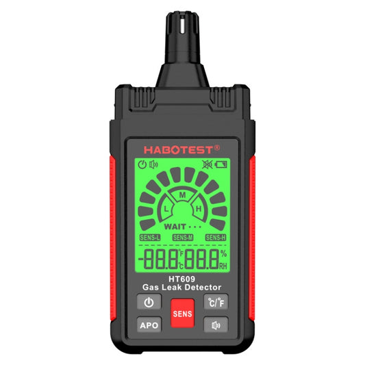HABOTEST HT609 Portable Combustible Gas Detector - Gas Monitor by HABOTEST | Online Shopping UK | buy2fix