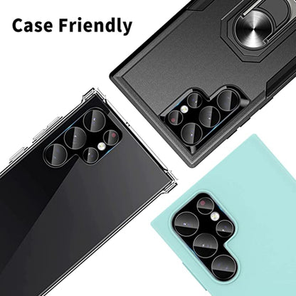 For Samsung Galaxy S22 Ultra 5G 50pcs Integrated Rear Camera Lens Tempered Glass Film(Black) - Galaxy Tempered Glass by buy2fix | Online Shopping UK | buy2fix