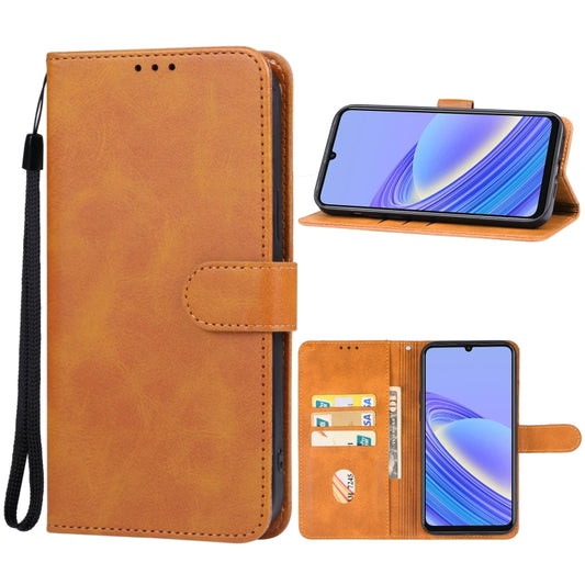 For TCL 40 SE Leather Phone Case(Brown) - TCL by buy2fix | Online Shopping UK | buy2fix